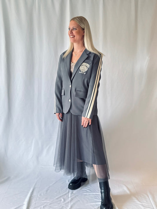 Blazer Statement Grau