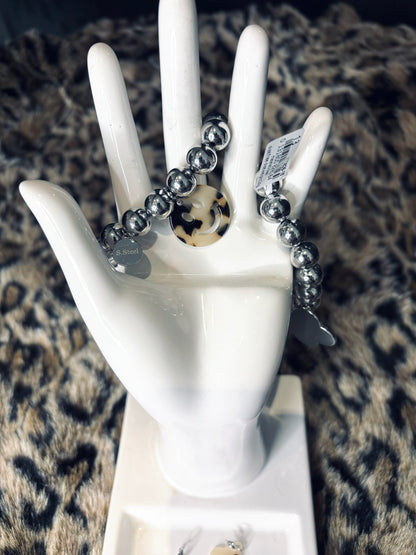 Armband Silber mit 2 Charms