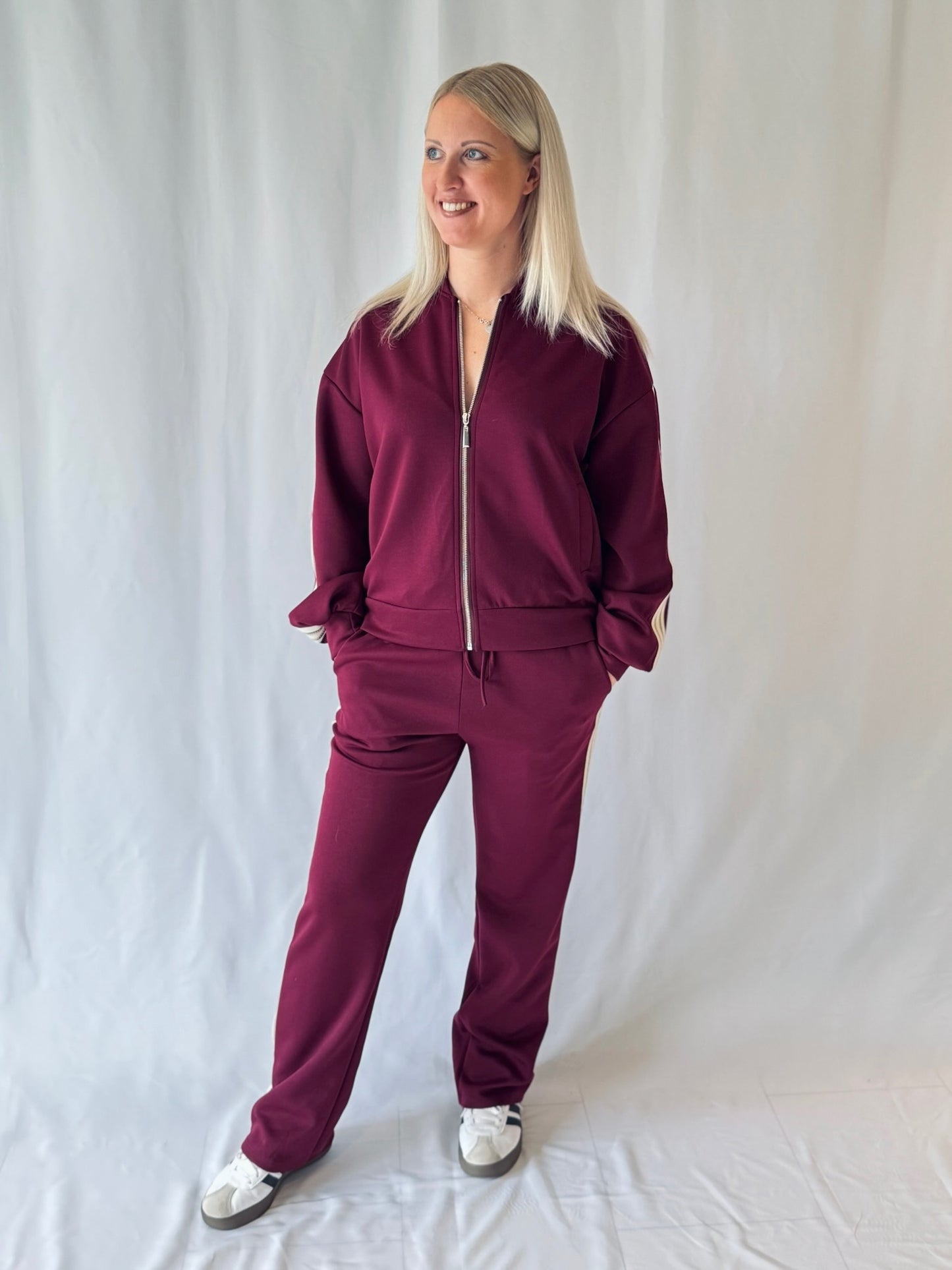 Sweatblouson Bordeaux