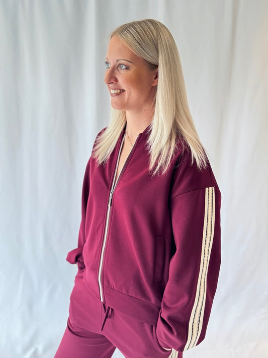 Sweatblouson Bordeaux