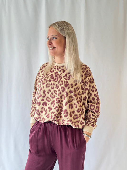 Leo Sweatshirt - Bordeaux