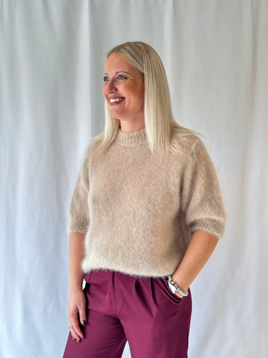 Pullover Mohair Beige