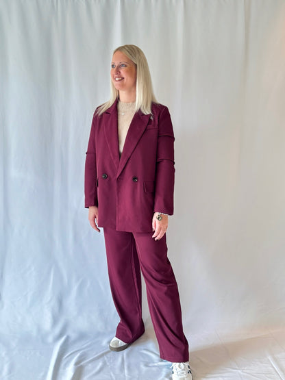 Blazer Bordeaux