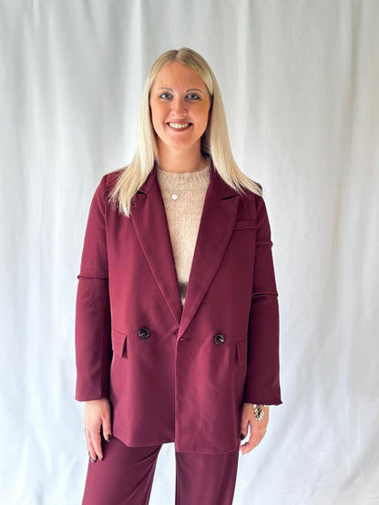 Blazer Bordeaux