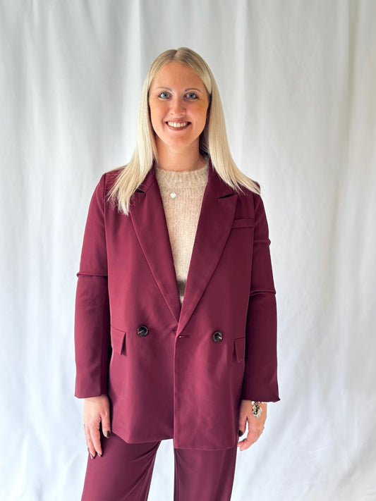 Blazer Bordeaux