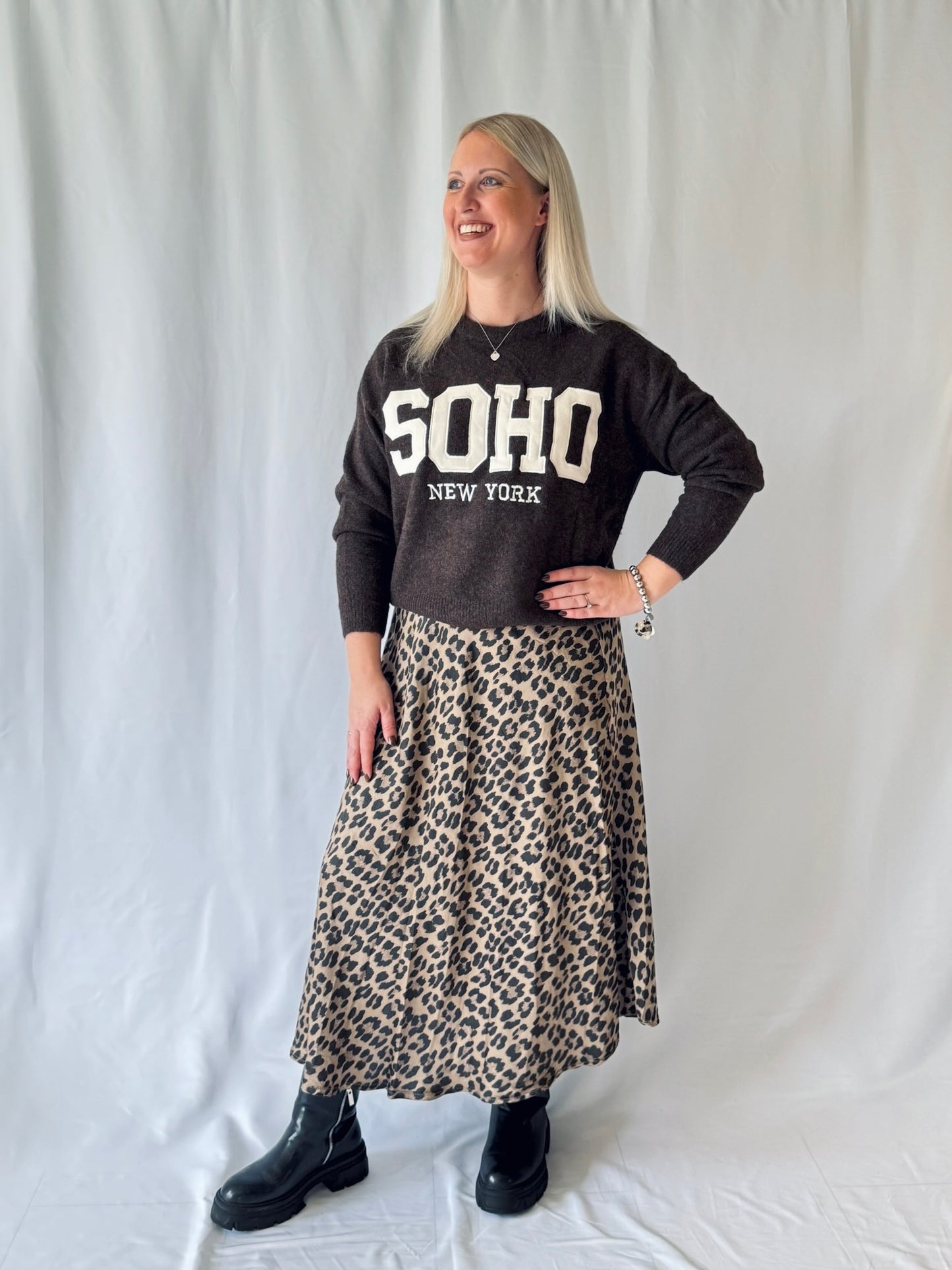 Strickpullover Braun SOHO