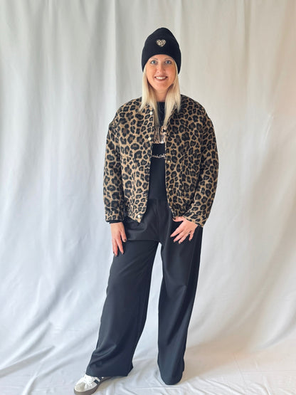 Wolljacke gesteppt Leo