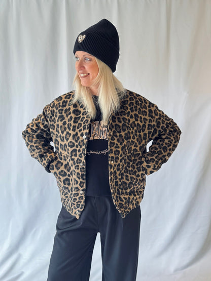 Wolljacke gesteppt Leo