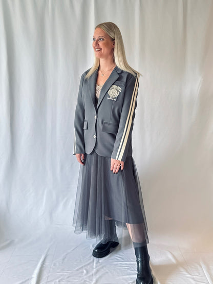 Blazer Statement Grau