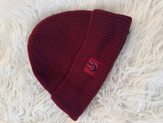 Mütze Bordeaux Smiley