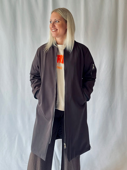 Bomber Mantel Braun